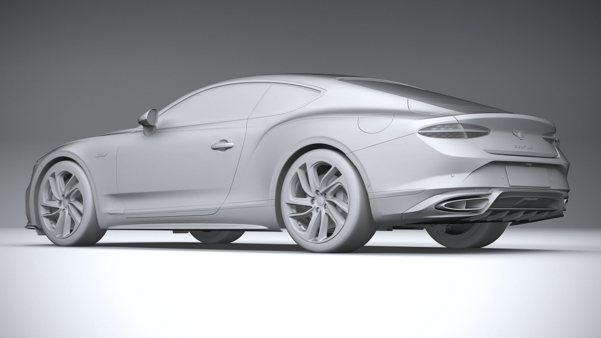 Bentley Continental GT Speed 2025 3D model_21