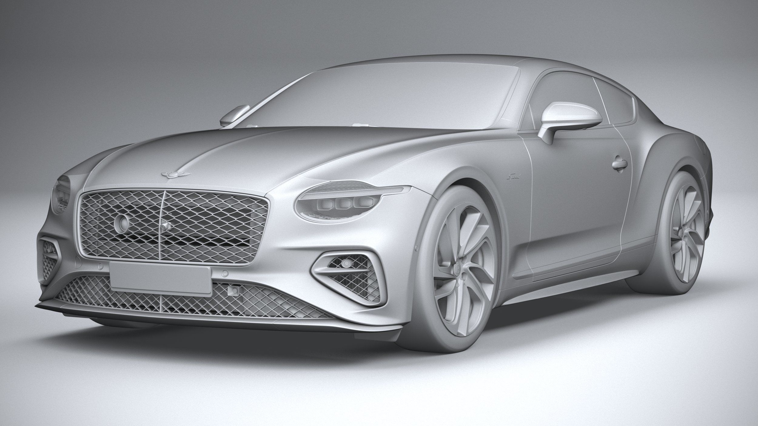 Bentley Continental GT Speed 2025 3D model_20