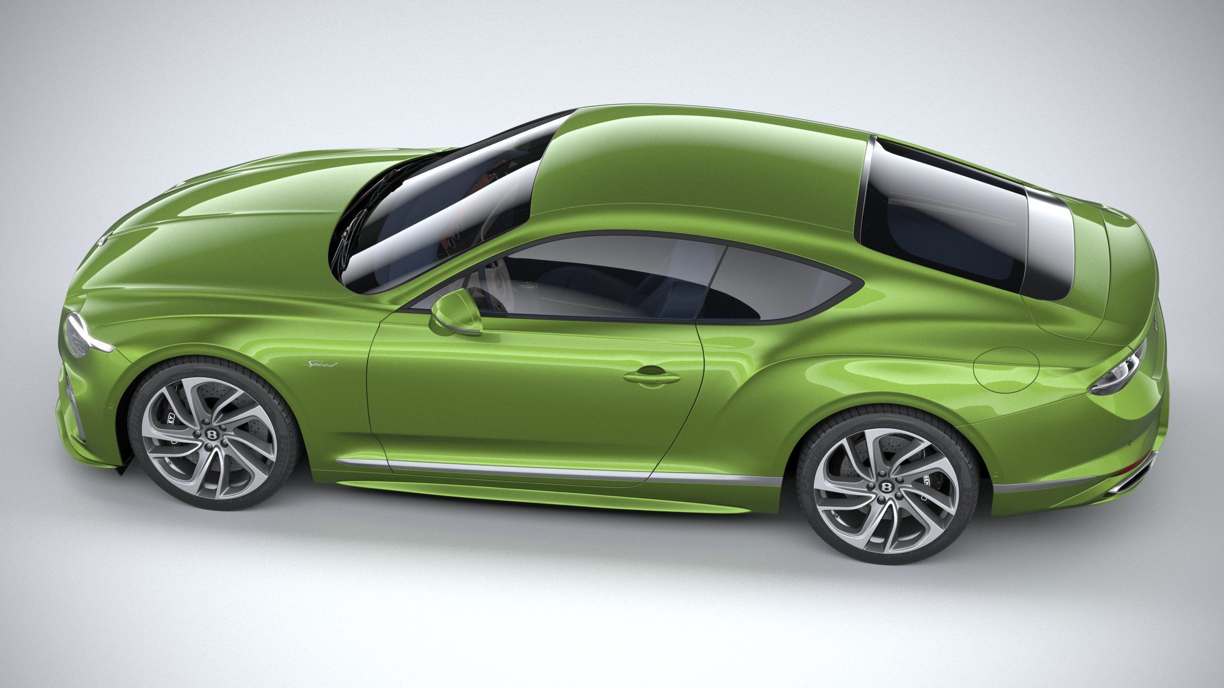 Bentley Continental GT Speed 2025 3D model_9