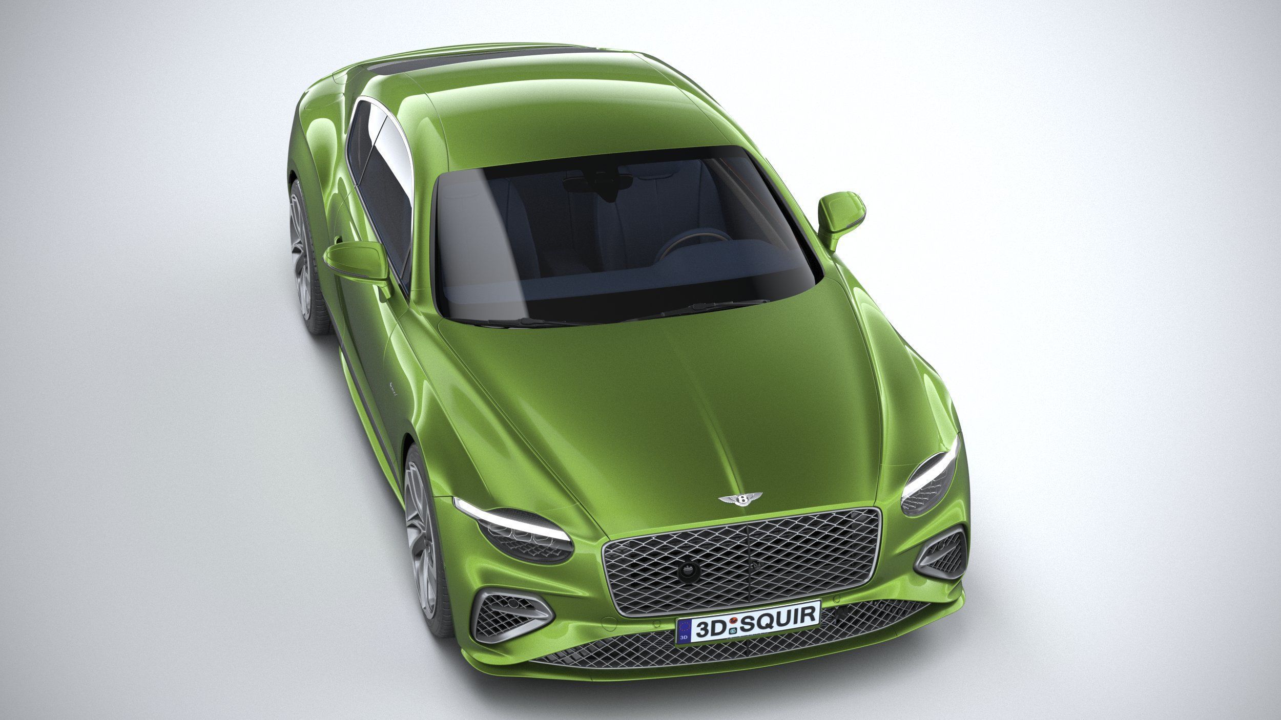 Bentley Continental GT Speed 2025 3D model_12