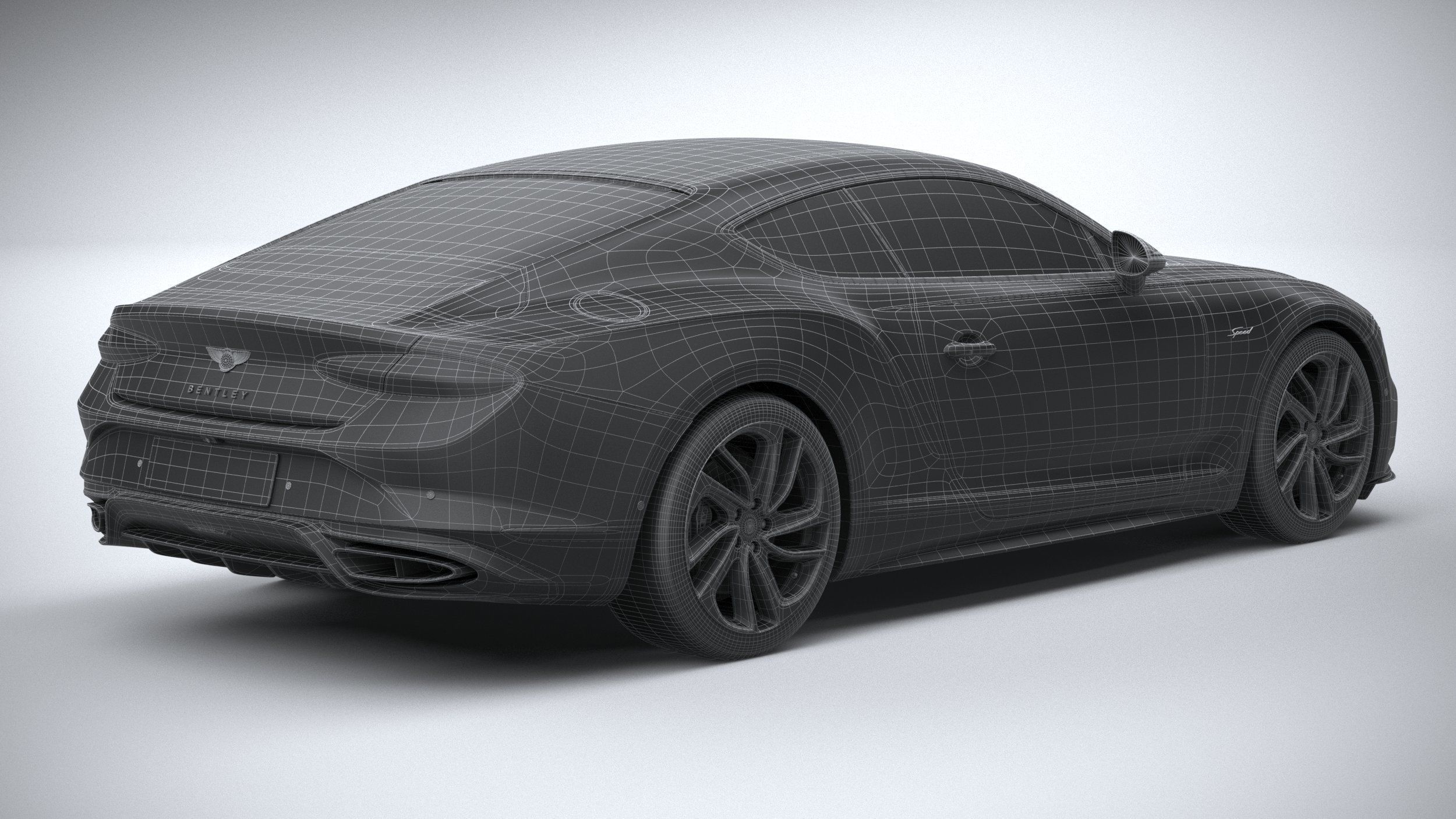 Bentley Continental GT Speed 2025 3D model_32