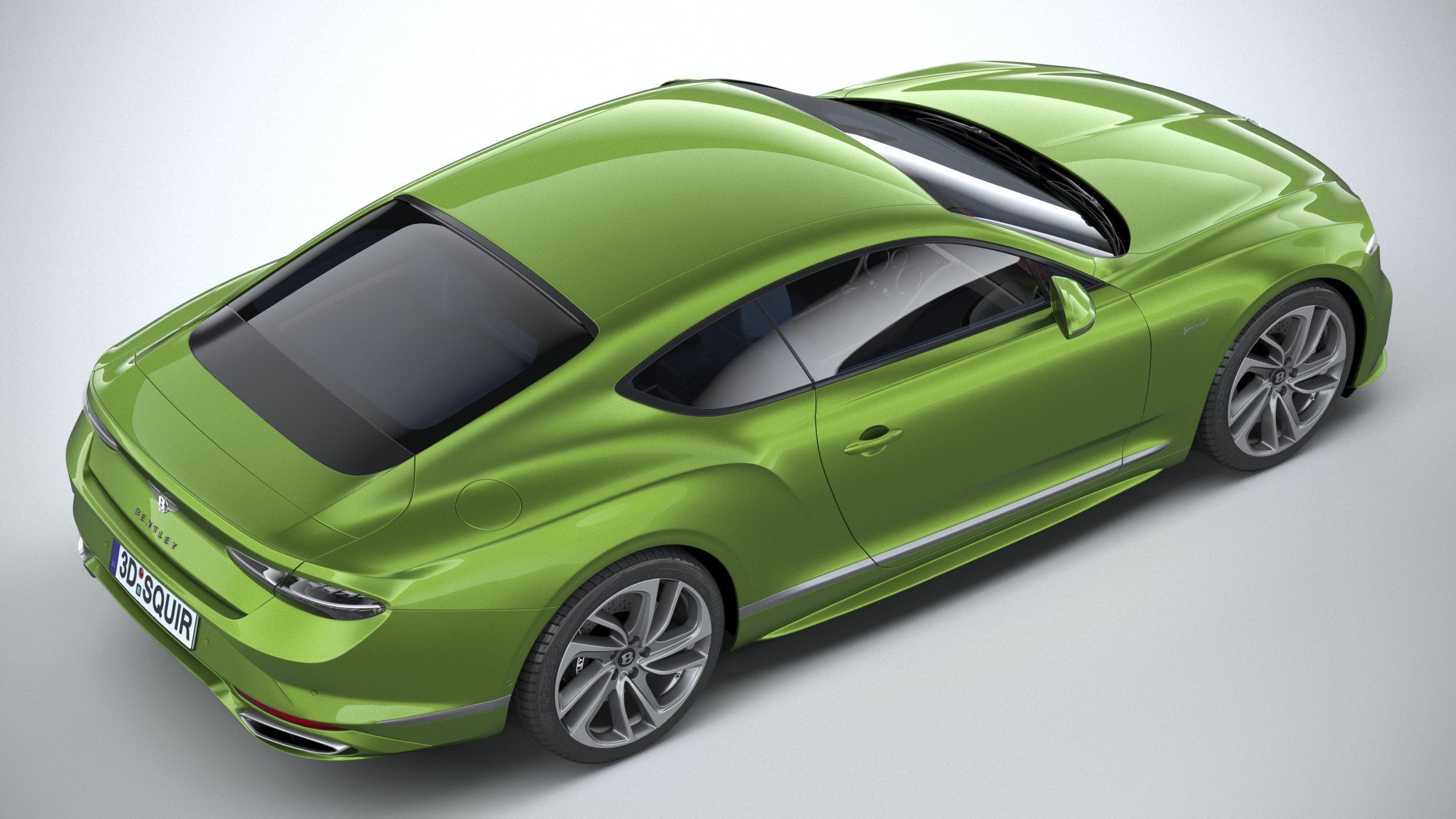 Bentley Continental GT Speed 2025 3D model_10