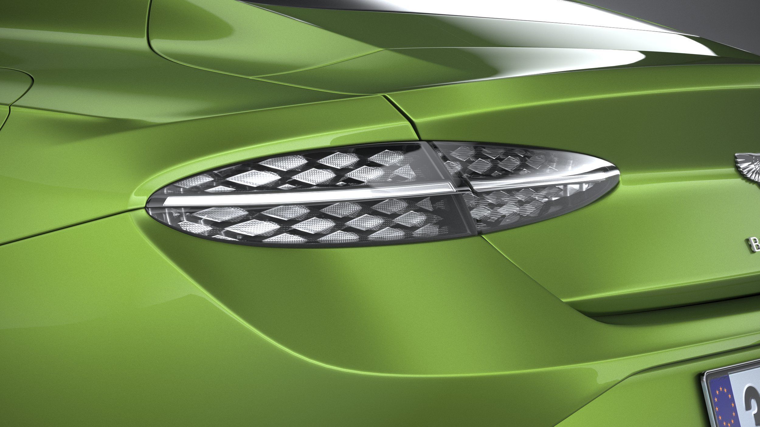 Bentley Continental GT Speed 2025 3D model_15