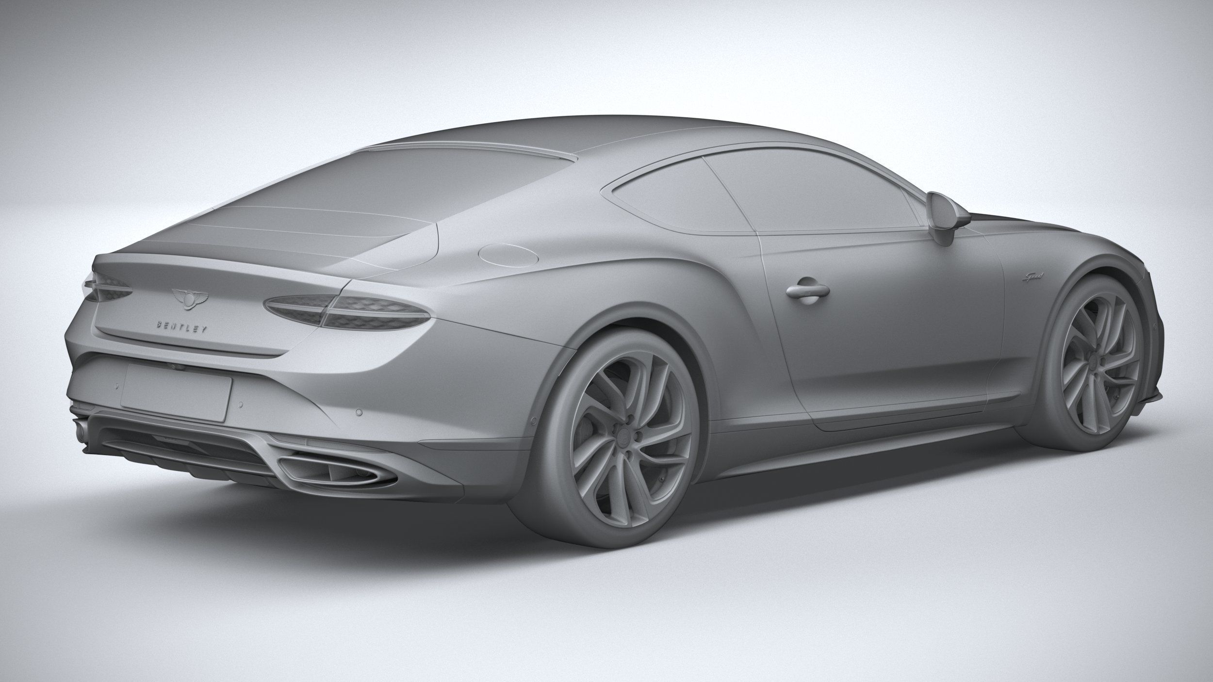Bentley Continental GT Speed 2025 3D model_25