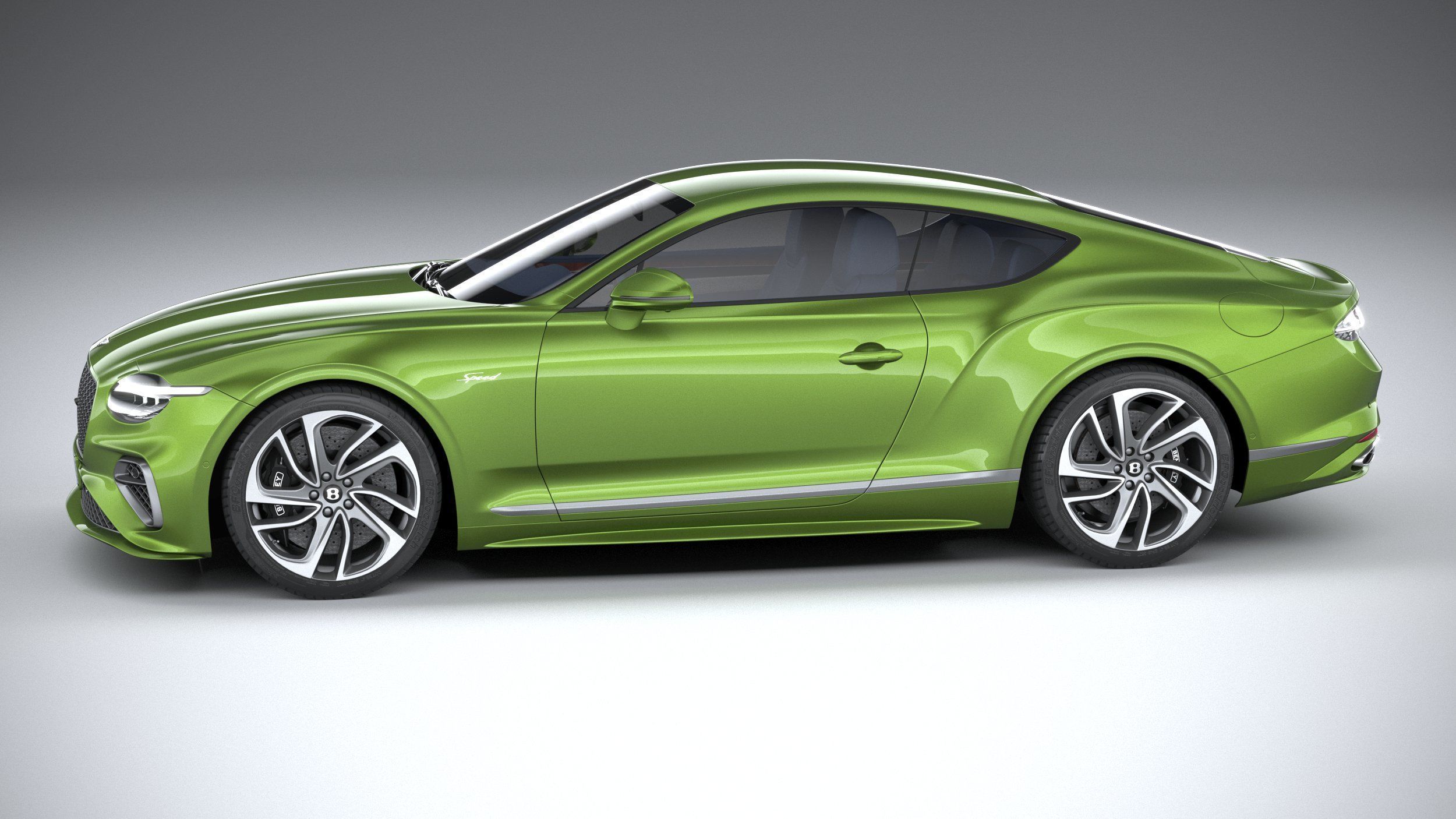 Bentley Continental GT Speed 2025 3D model_8