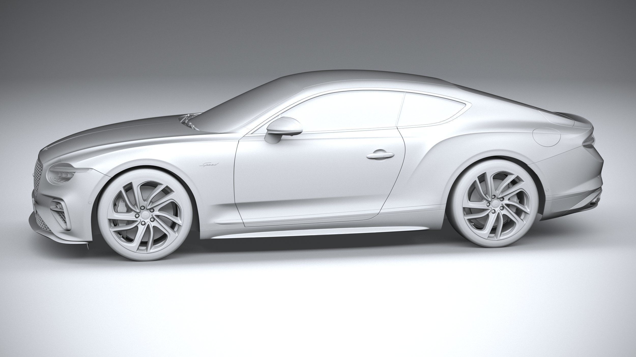 Bentley Continental GT Speed 2025 3D model_22
