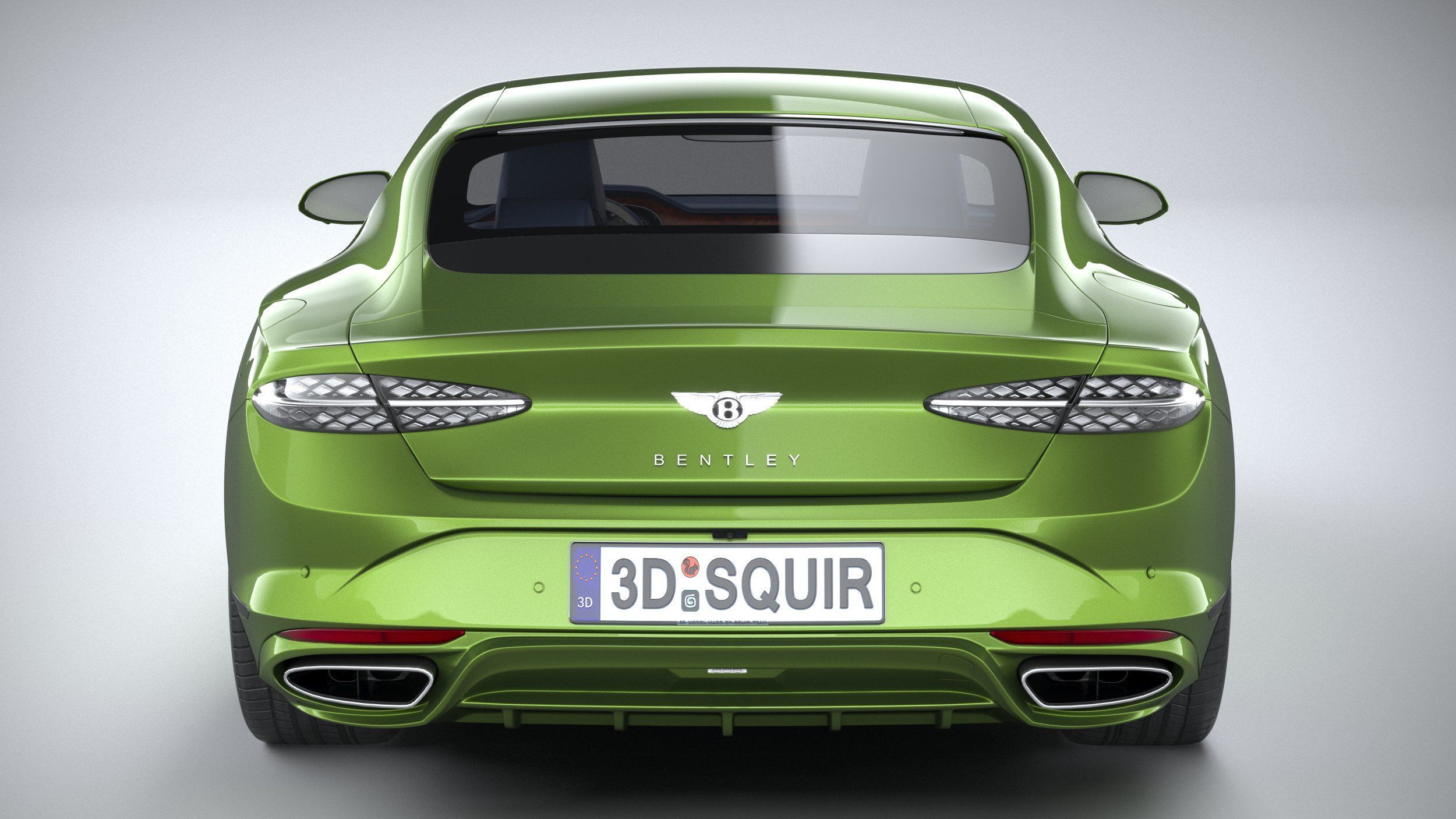 Bentley Continental GT Speed 2025 3D model_4