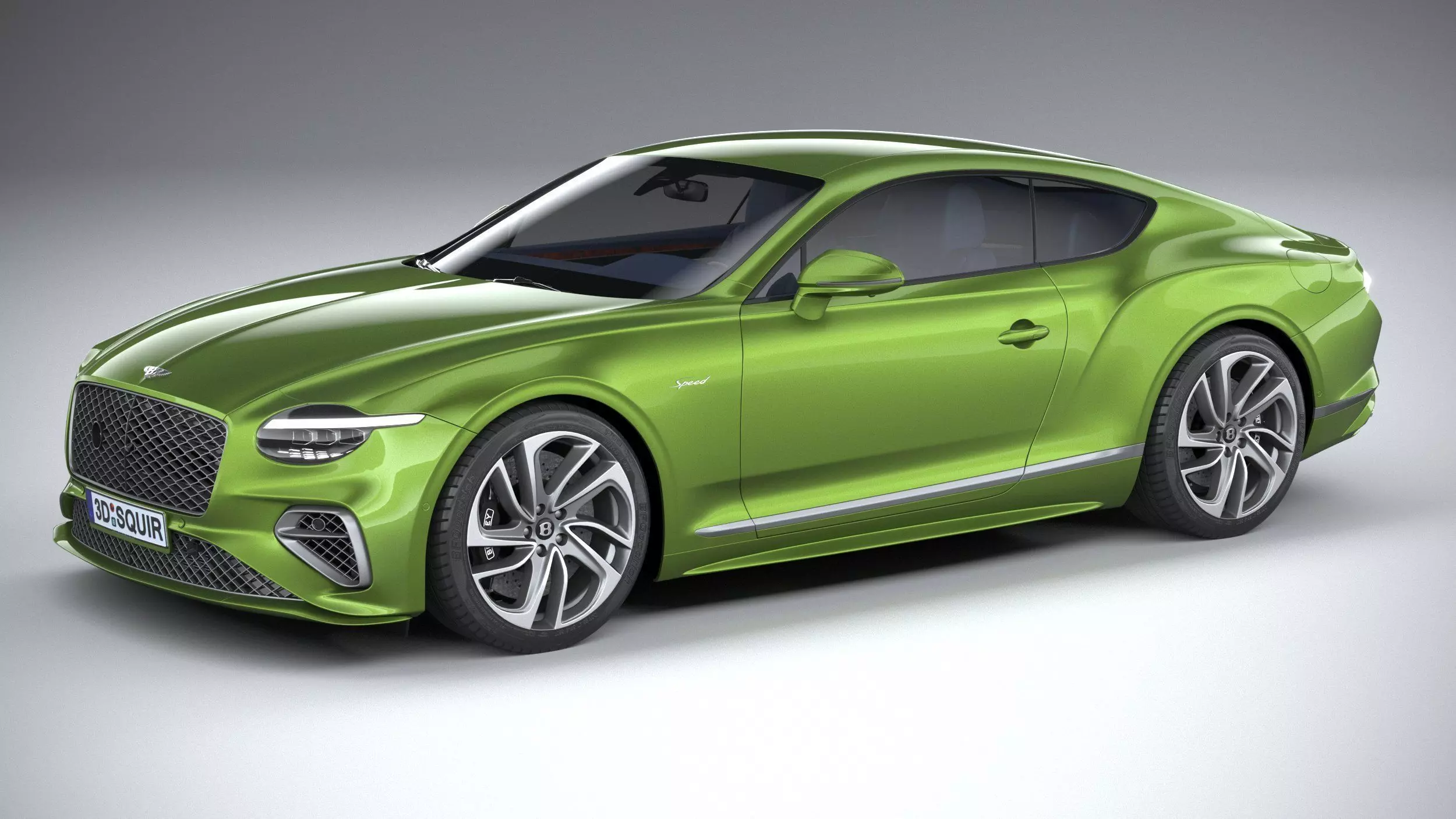 Bentley Continental GT Speed 2025 3D model_0