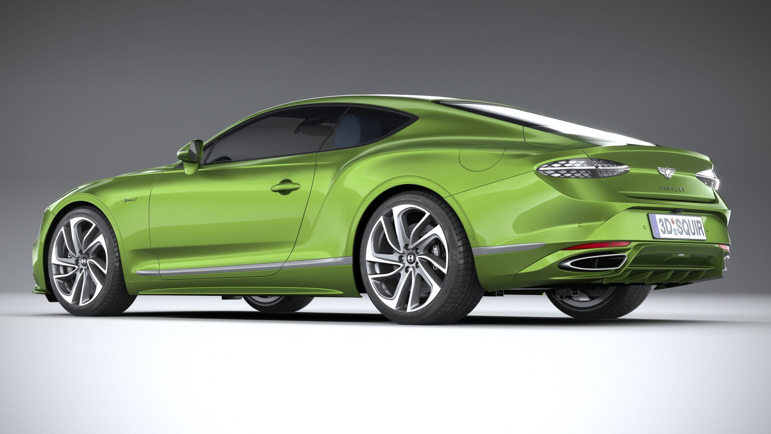Bentley Continental GT Speed 2025 3D model_5