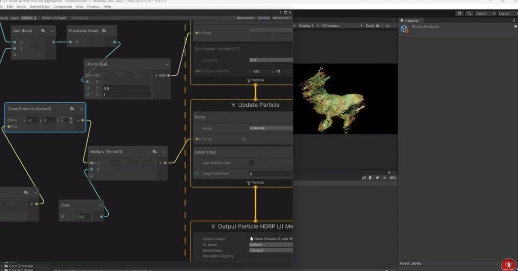 Unity VFX Graph - SDF Model Particle Deformation 3D model_3