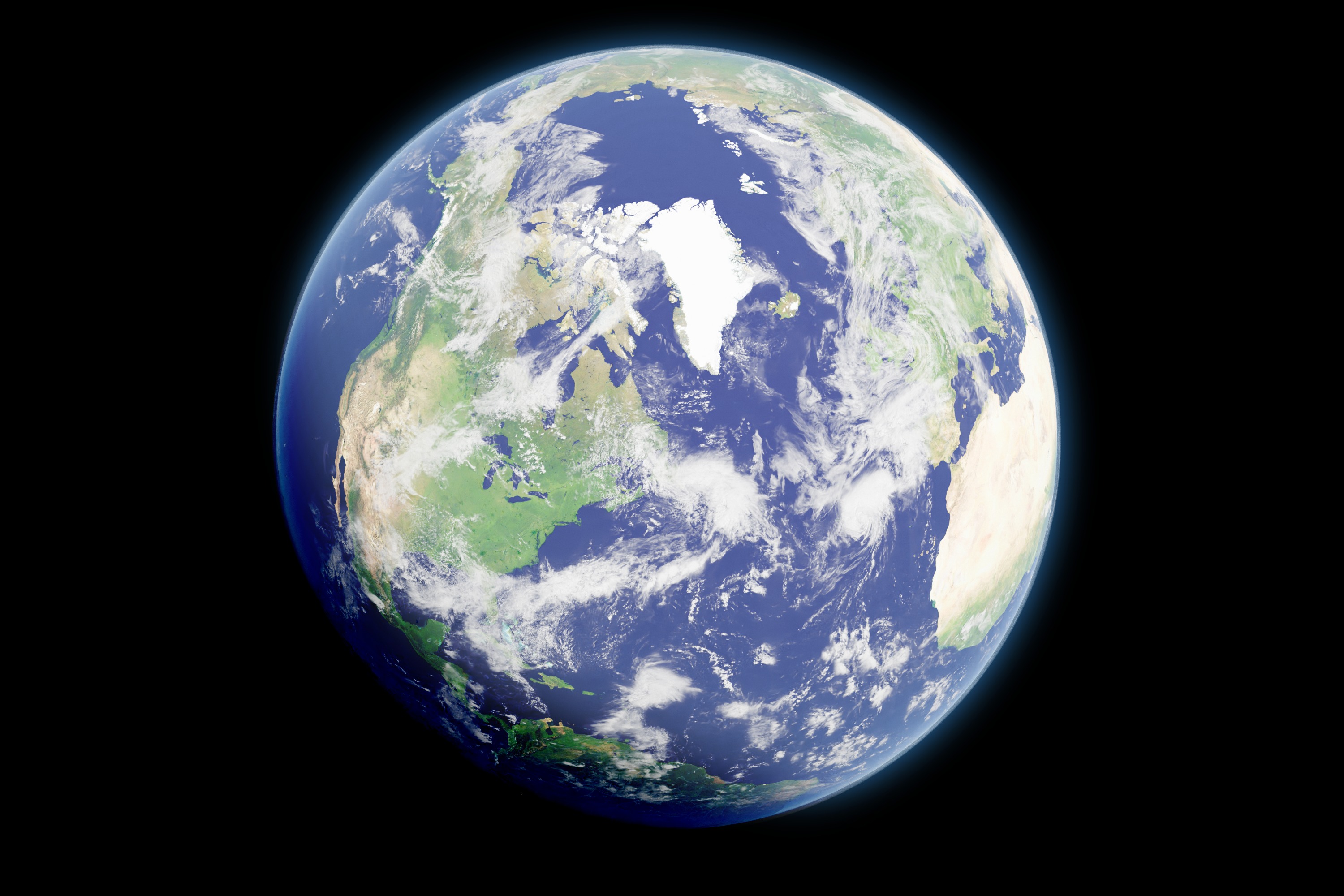 Photorealistic Earth 43K 3D model_6