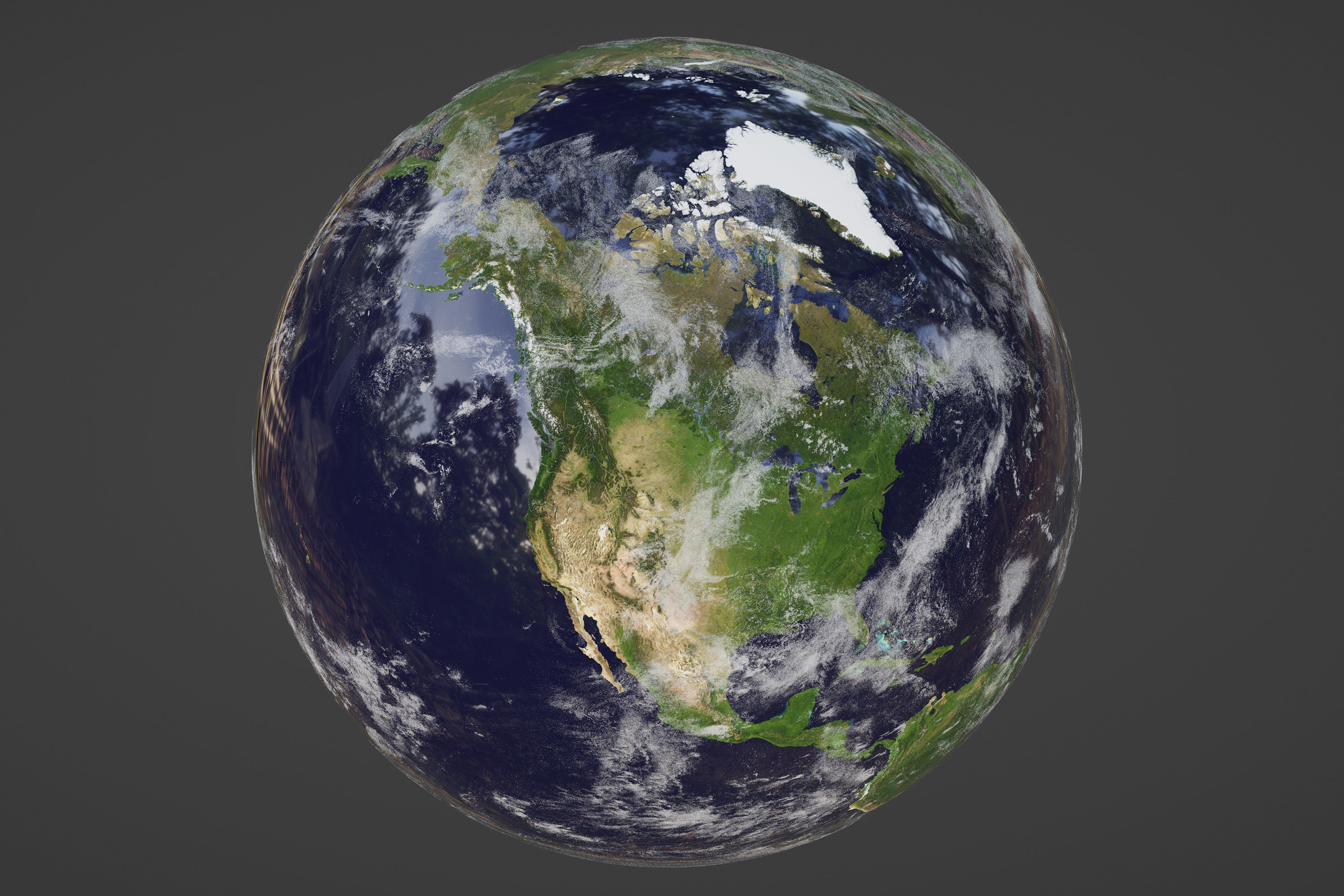 Photorealistic Earth 43K 3D model_14