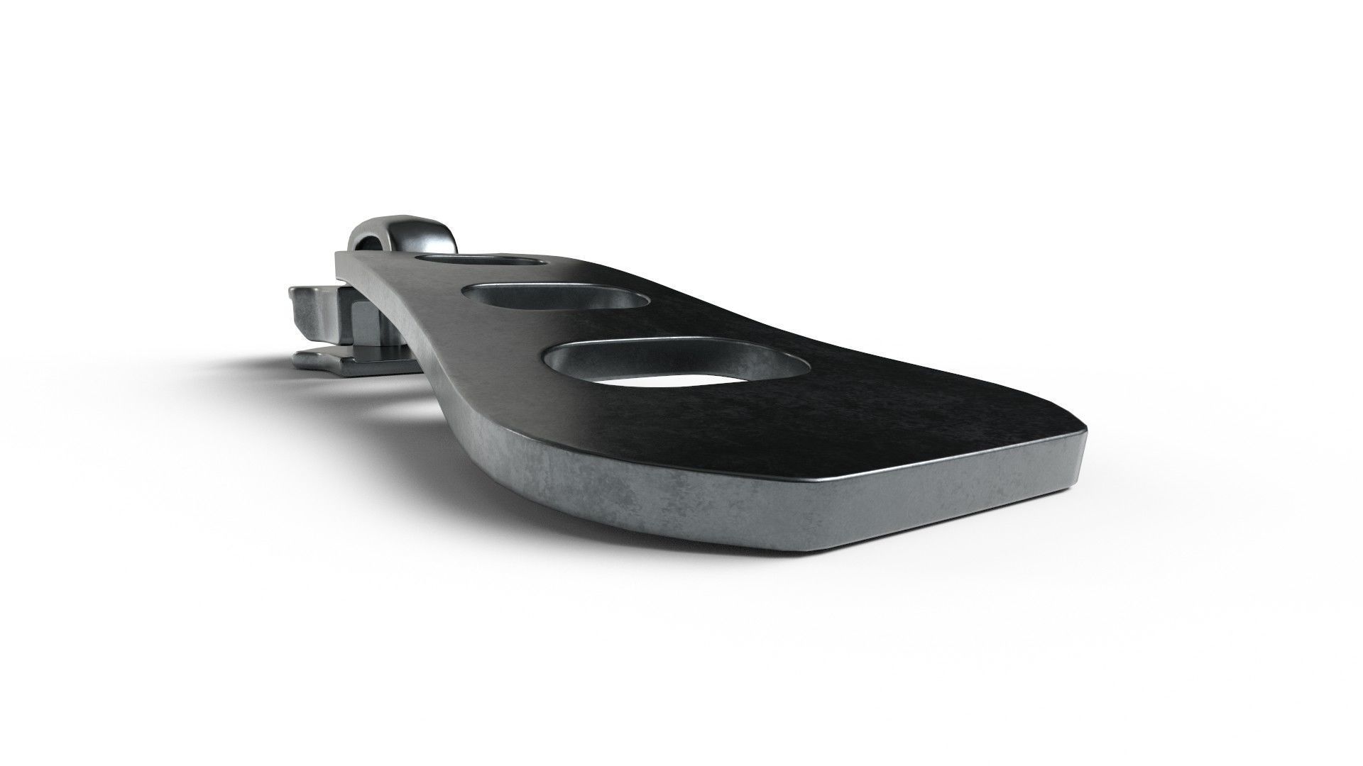 Zipper Puller with Slider 015 Low-poly 3D model_7