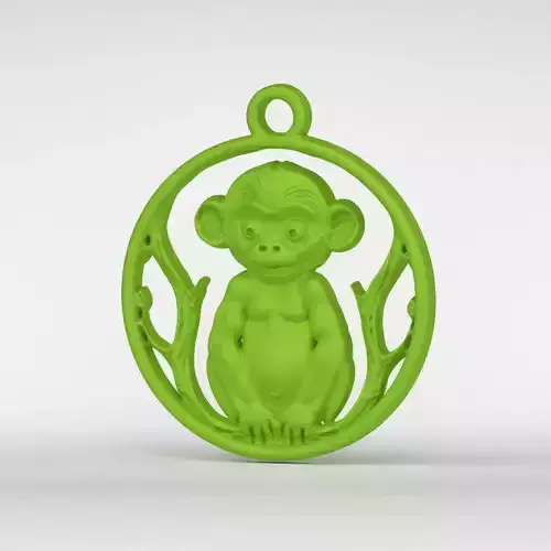 Monkey Pendant