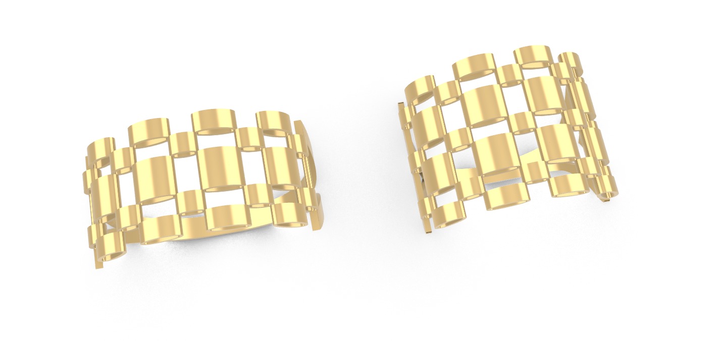 0281 Female Ring 3D print model_1