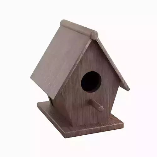 Wooden Birdhouse D 01