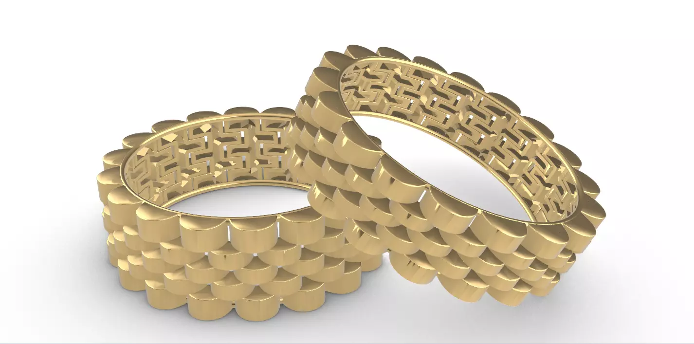 0289 Rolex Ring 3D print model
