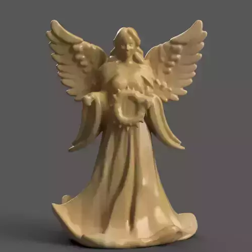 angel for christmas decoration 004 3D print model