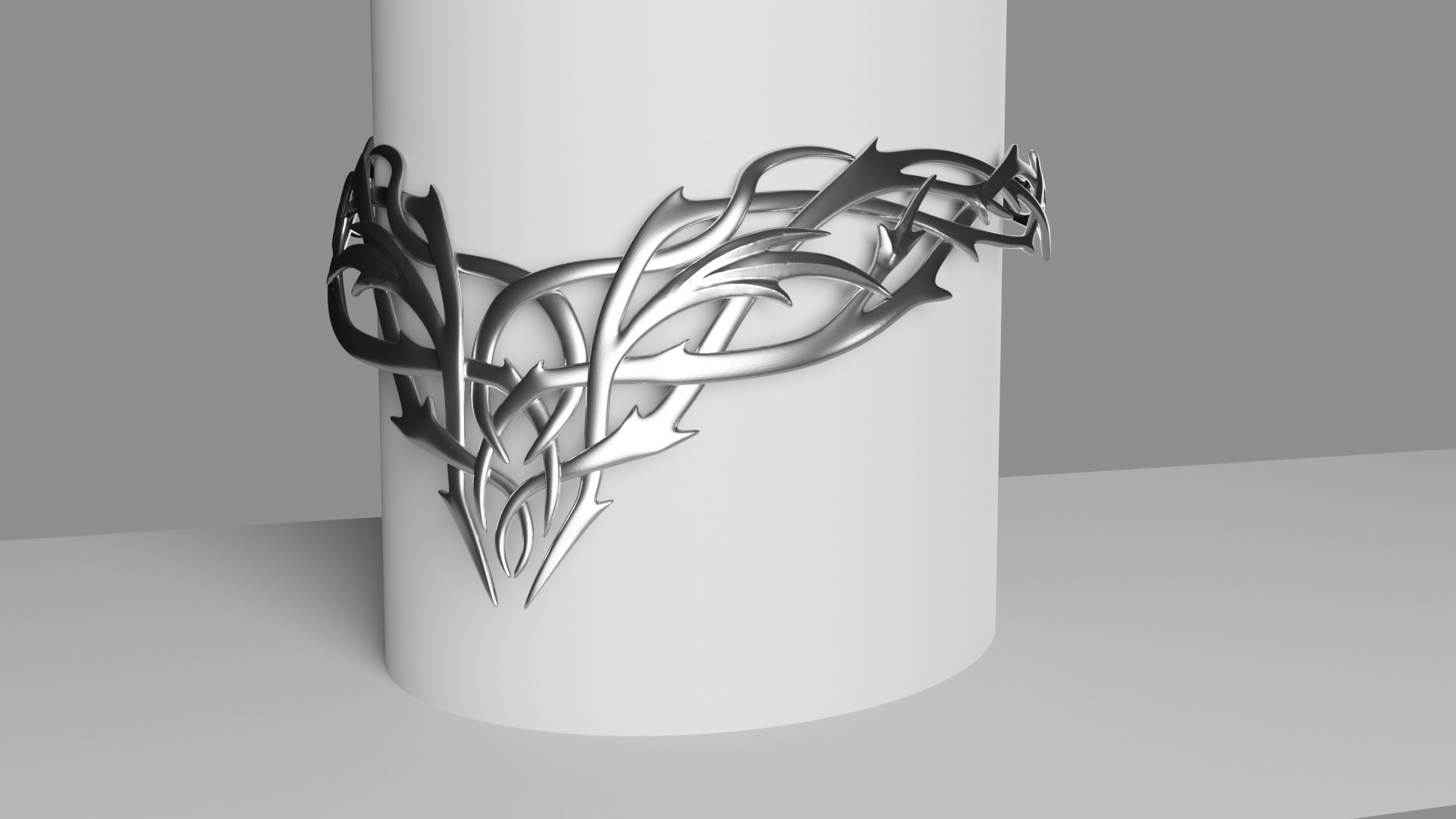 Thranduil Elven Circlet - Hobbit 3D print model_8