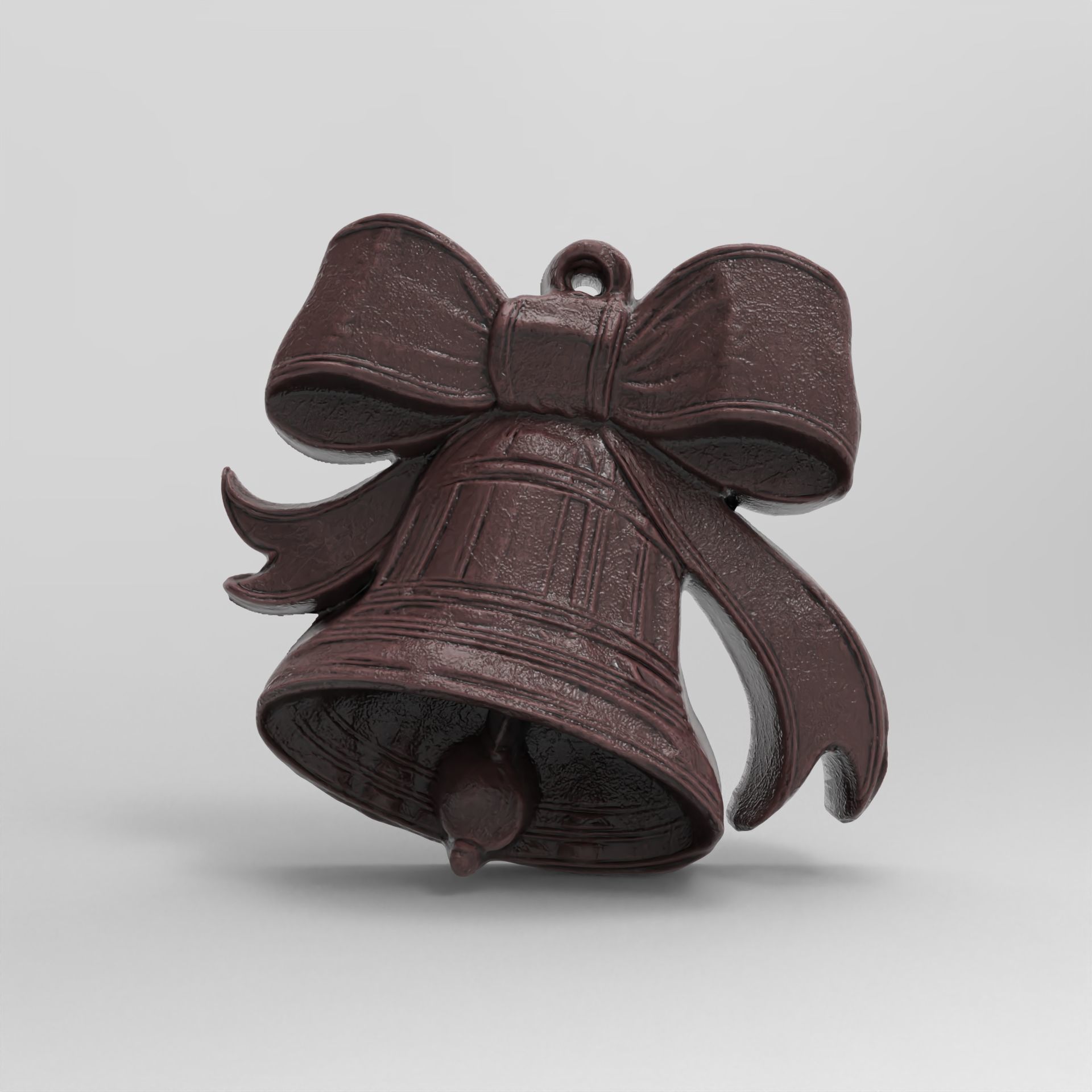 christmas bell decor  3D print model_1