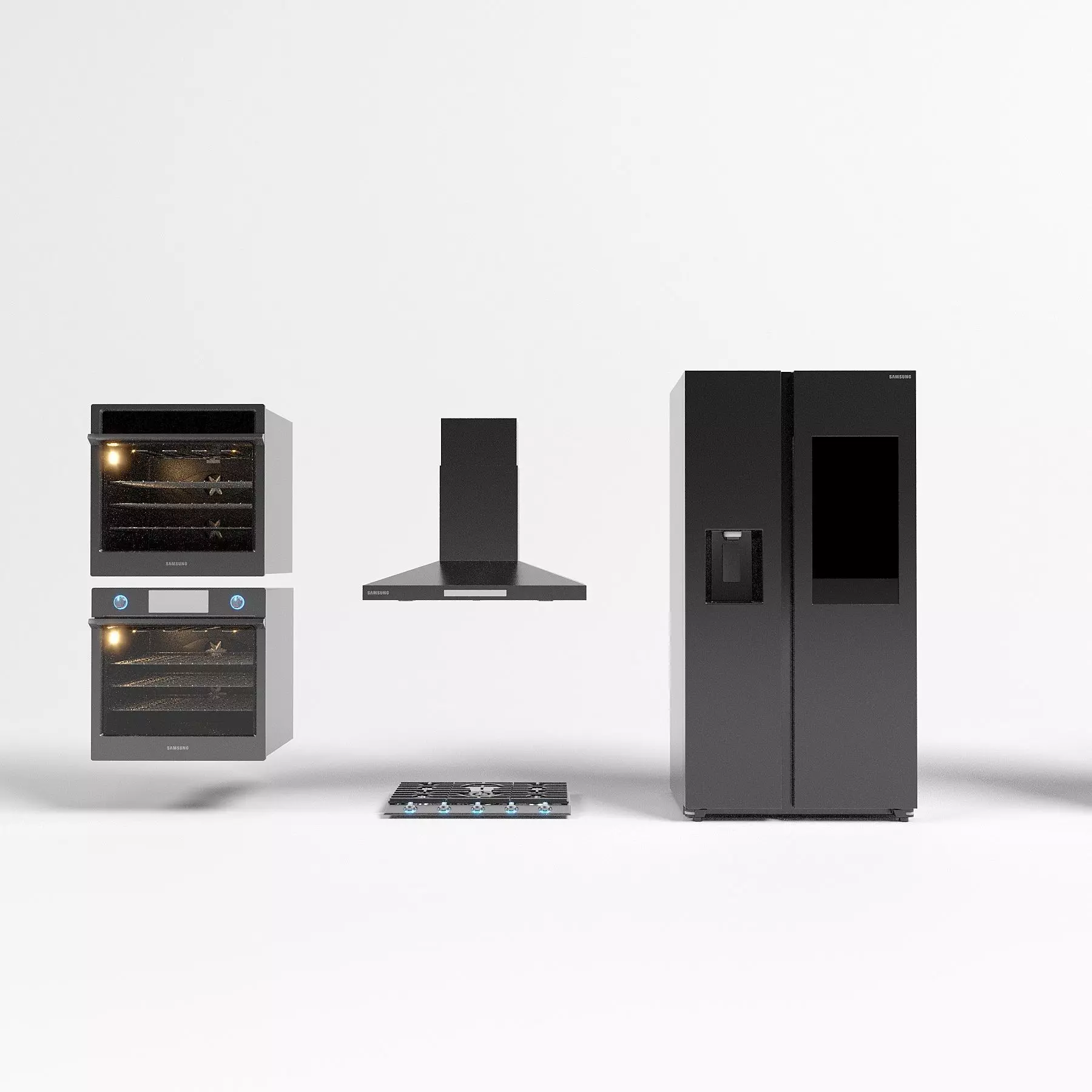 gas stove 3D print model