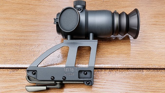 3D model 1P78 sight VR / AR / low-poly | CGTrader