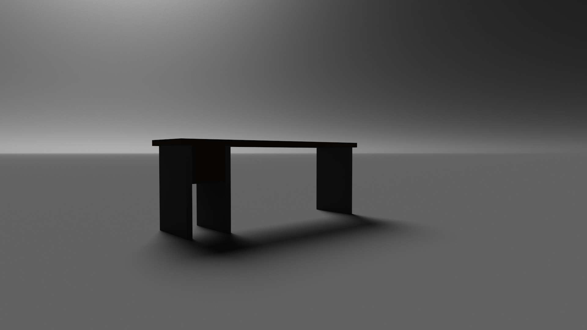 Table Voxel 3D model_5