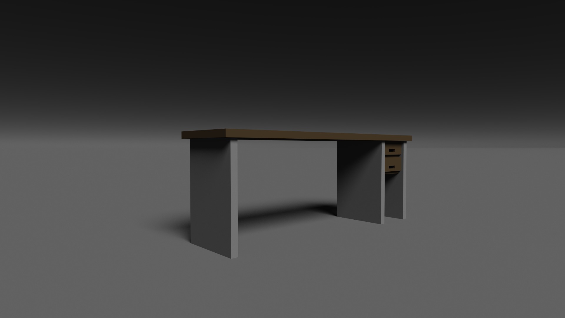 Table Voxel 3D model_11