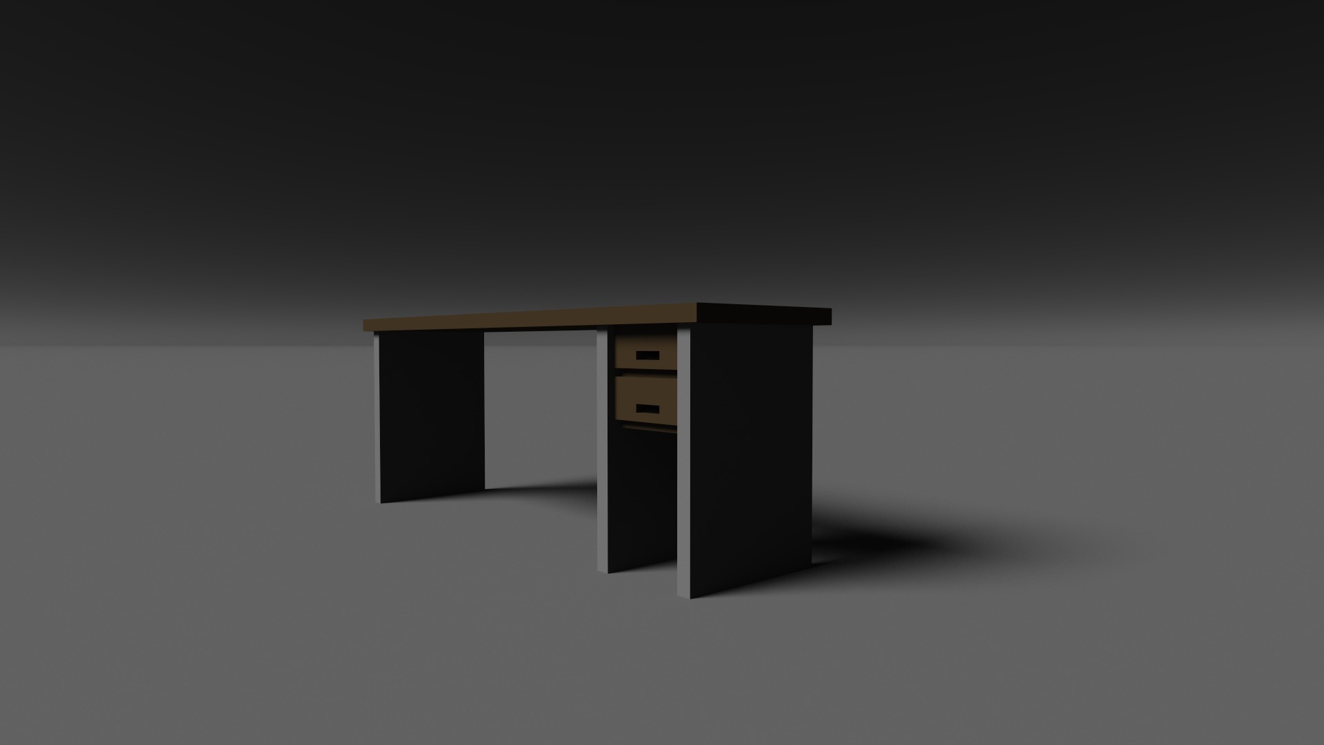 Table Voxel 3D model_2