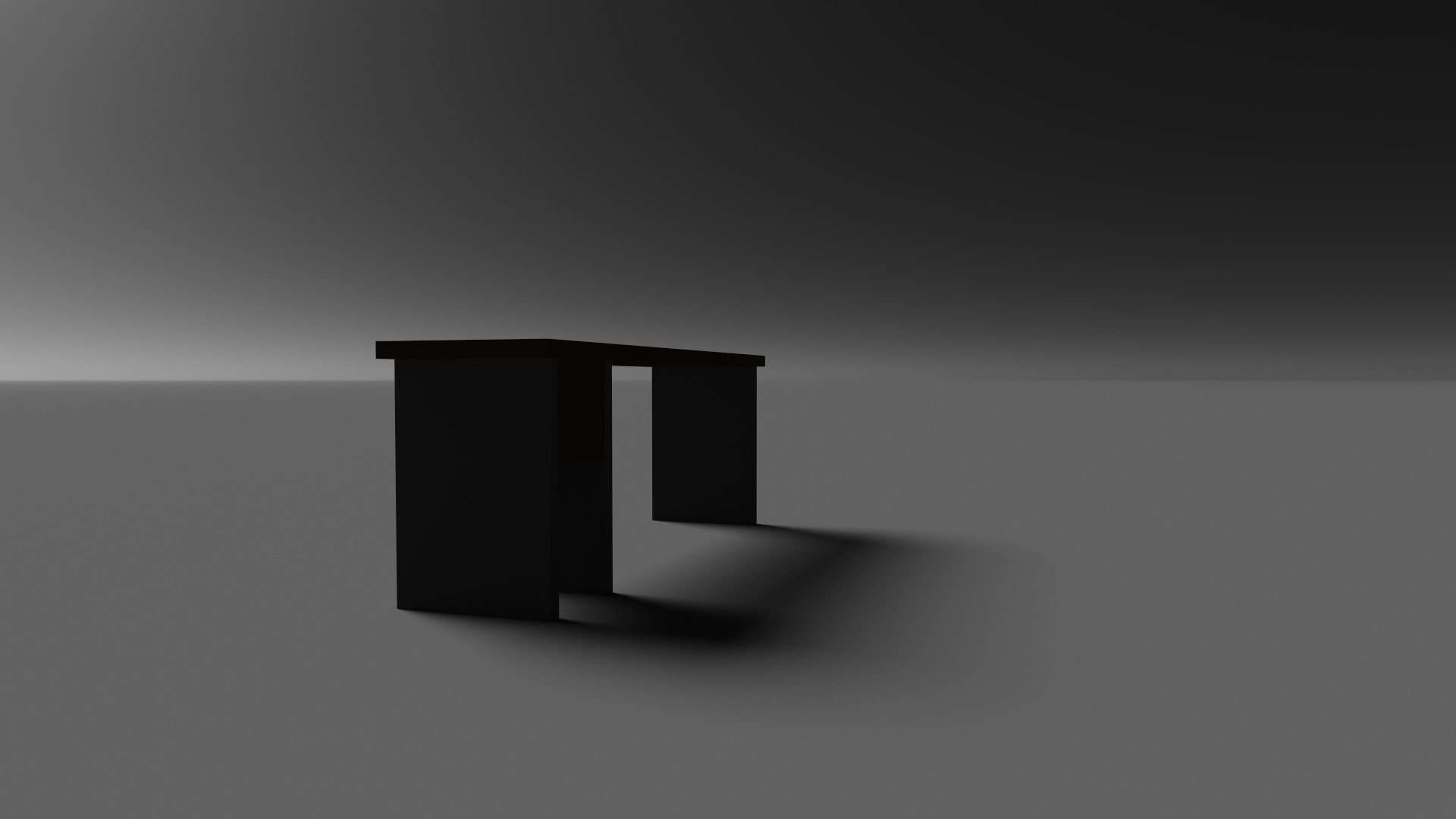 Table Voxel 3D model_4