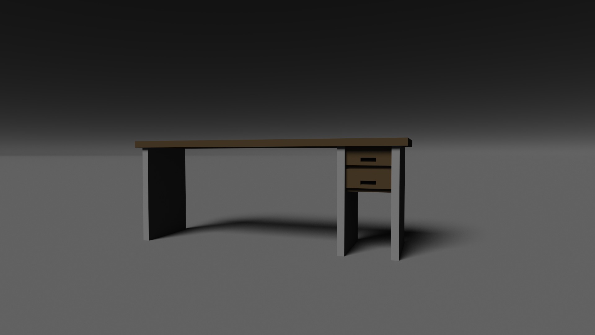 Table Voxel 3D model_1