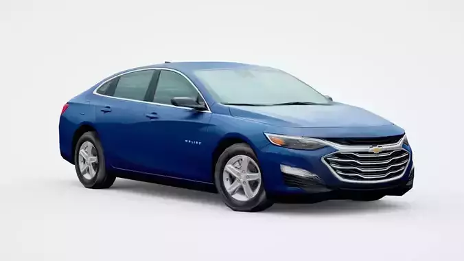 Chevrolet Malibu LS 2023 Low-poly 3D model