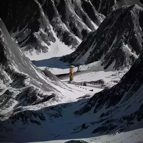 Temples In  Mountains - Chehni Koti