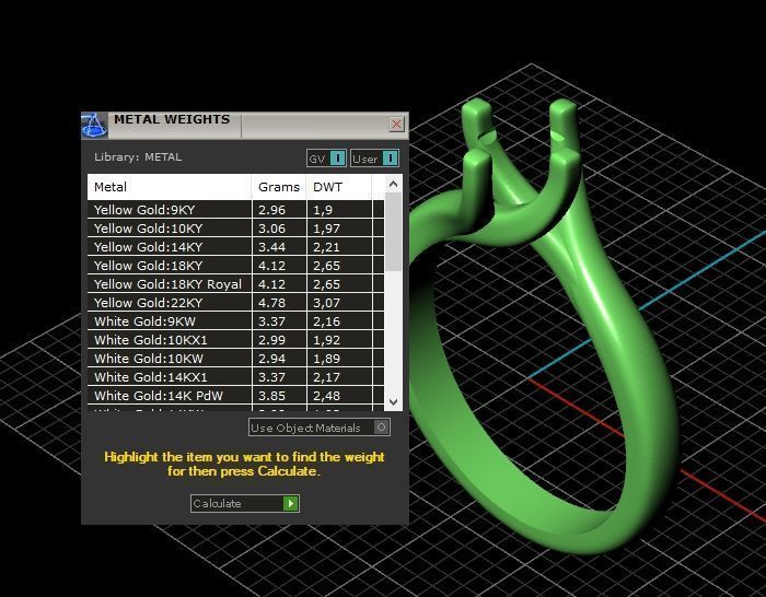 Solitaire Diamond Engagement Swirl Ring 1489 3D print model_8