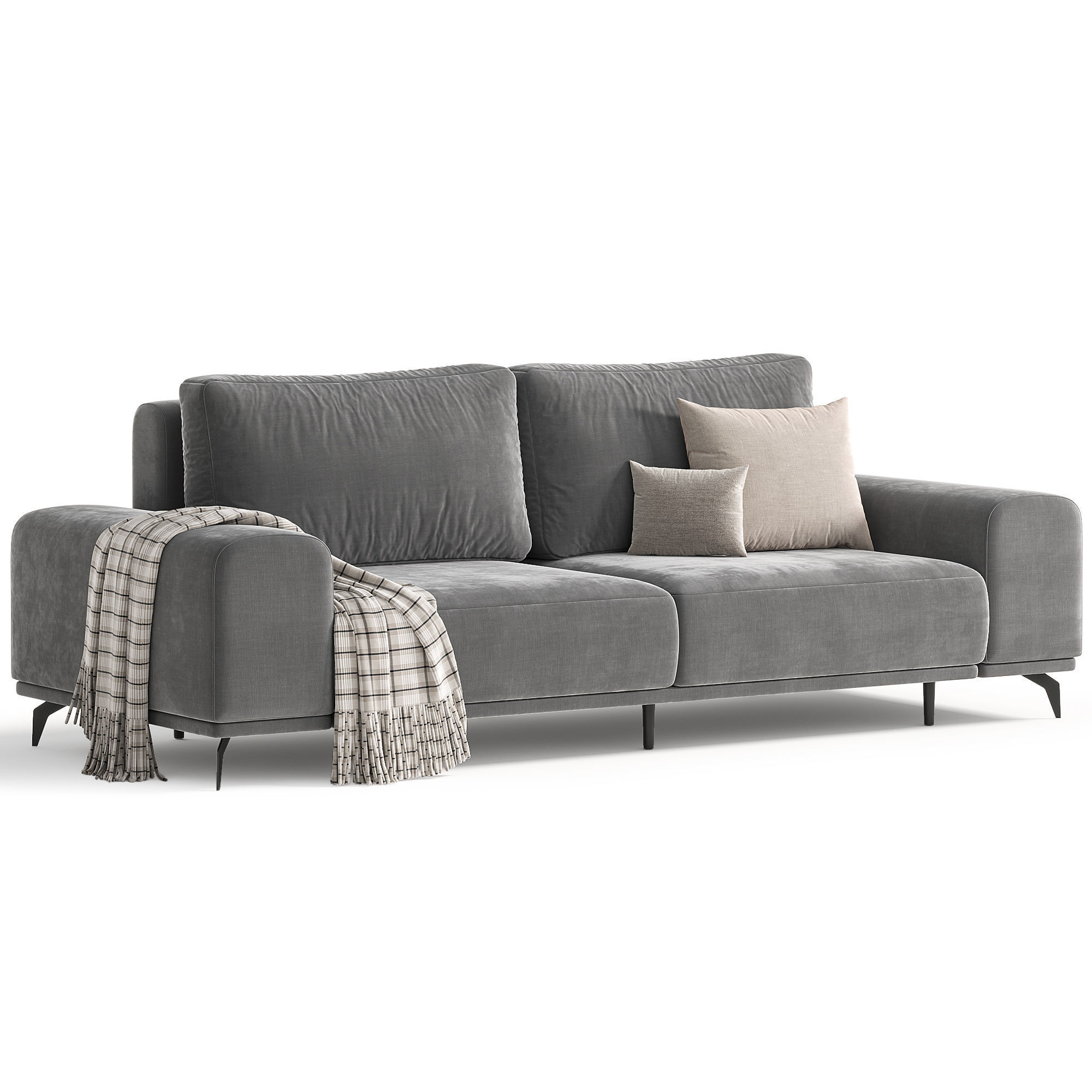 Sofa Marey Soft Grey 3D model_1