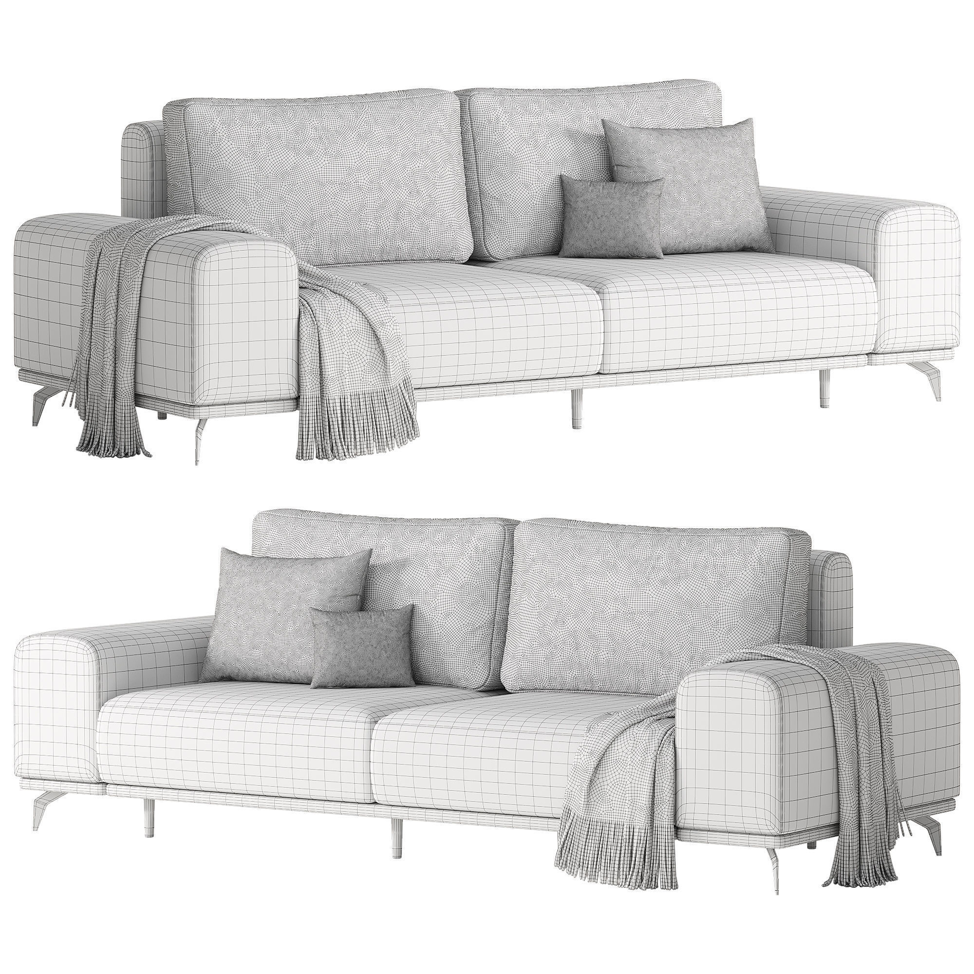Sofa Marey Soft Grey 3D model_3
