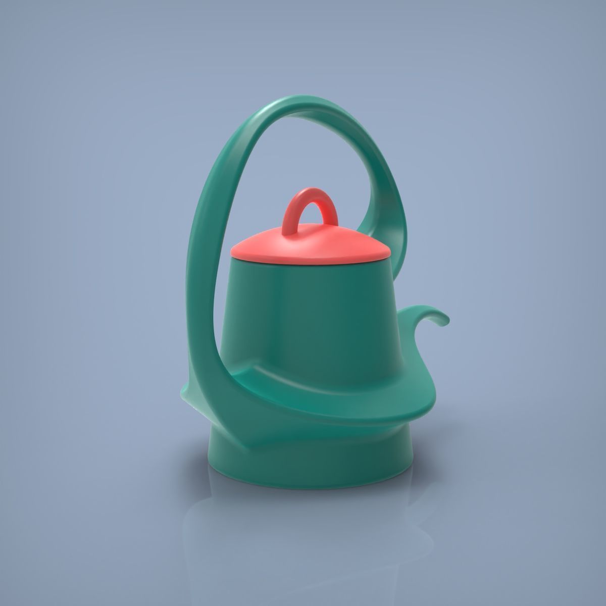 Teapot 3D print model_9