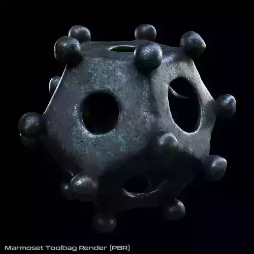SCP-184 - The Architect Low-poly 3D model