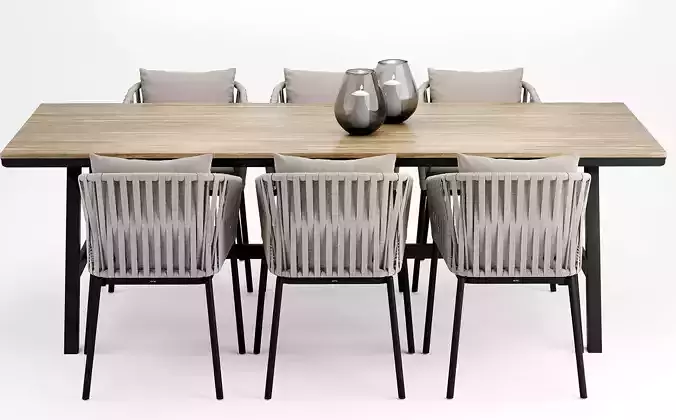 Kettal Custom 09 - Outdoor furniture set