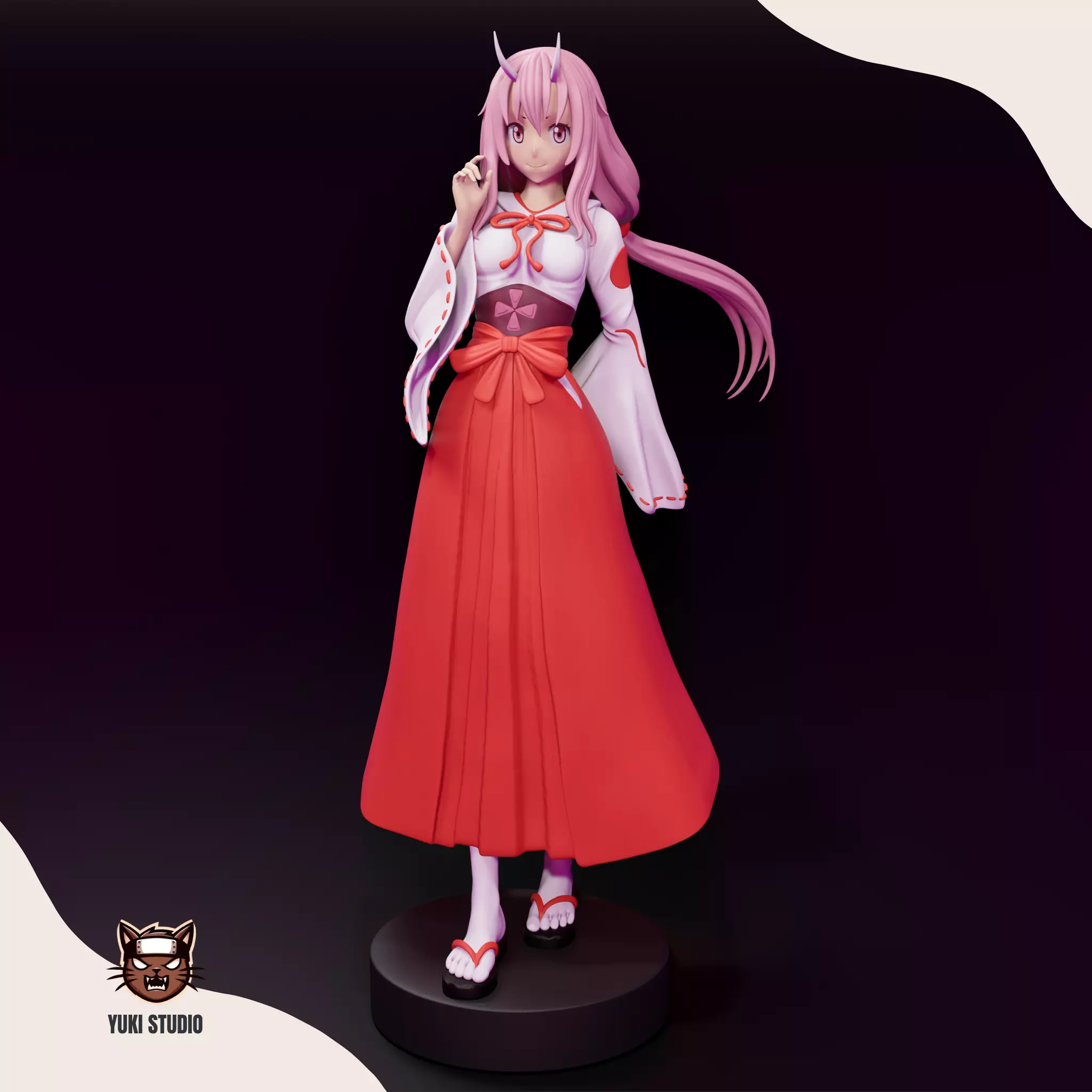 SHUNA - THAT TIME I GOT REINCARNATED AS A SLIME PRE-SUPPORTED 3D print model