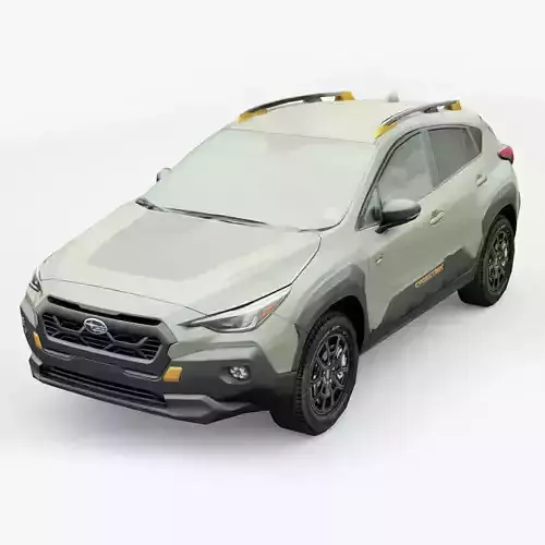 Subaru Crosstrek Wilderness 2024 Low-poly 3D model