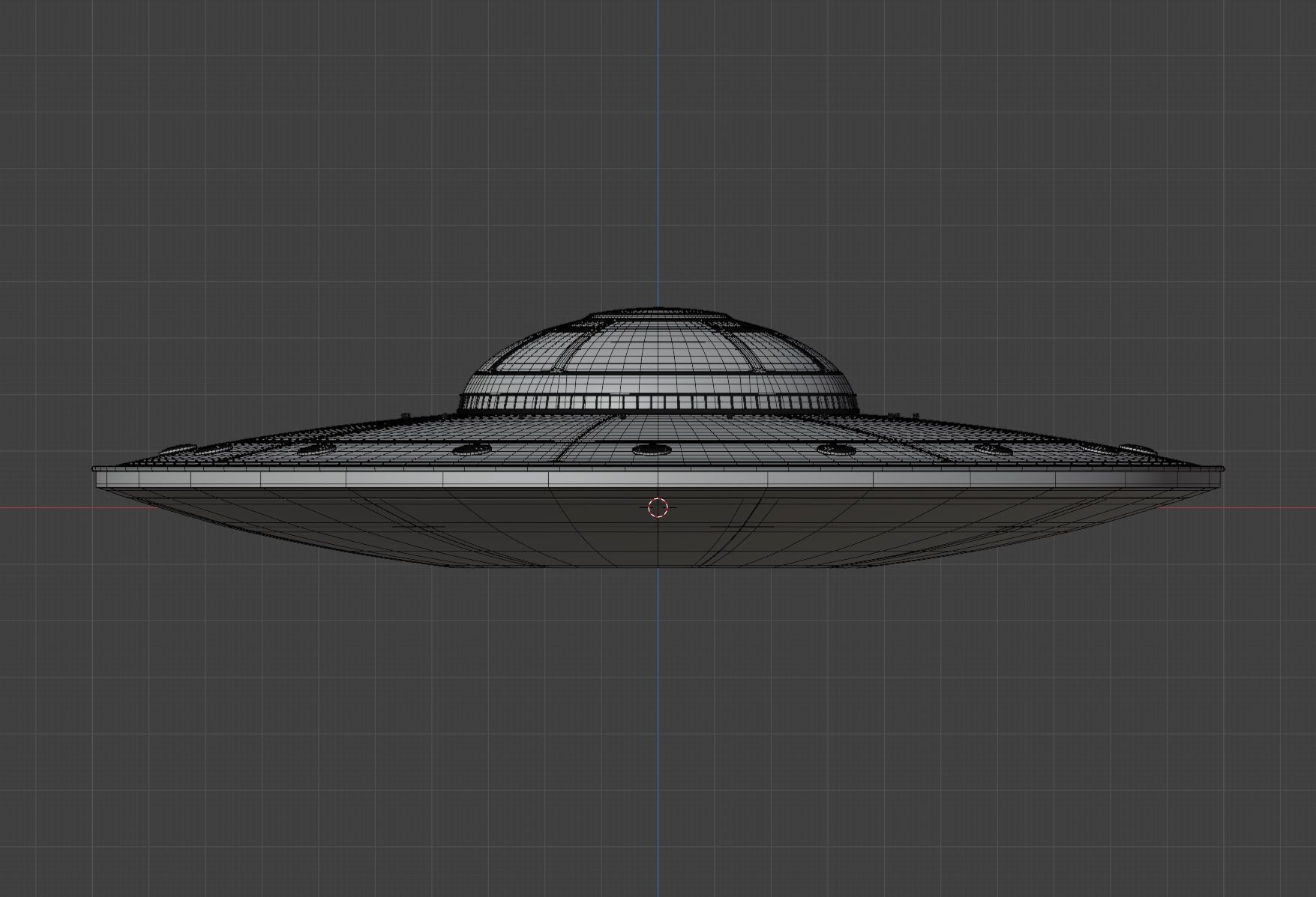 UFO - SpaceShip - Alien - Ovni - Extraterrestre - Nave Espacial 3D model_9
