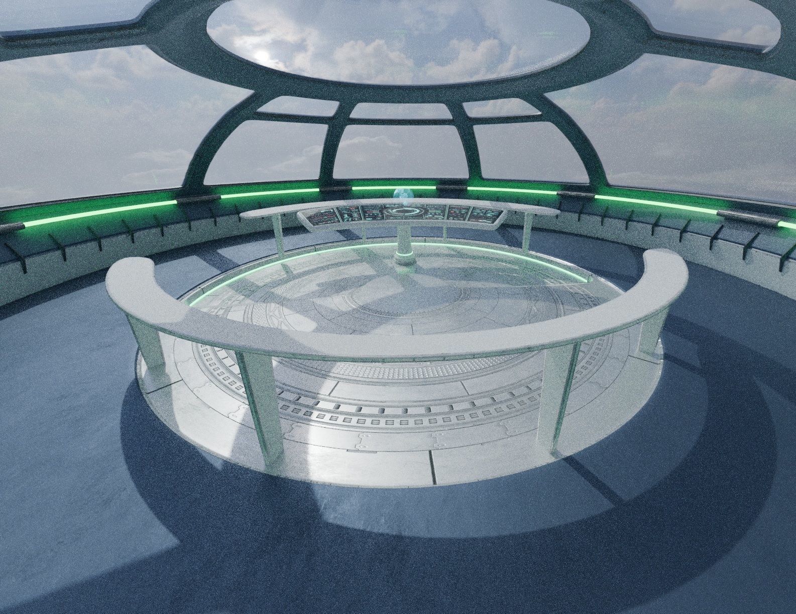 UFO - SpaceShip - Alien - Ovni - Extraterrestre - Nave Espacial 3D model_2