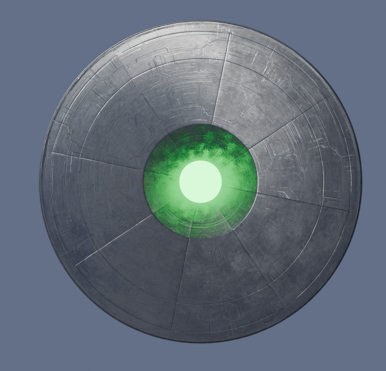 UFO - SpaceShip - Alien - Ovni - Extraterrestre - Nave Espacial 3D model_11