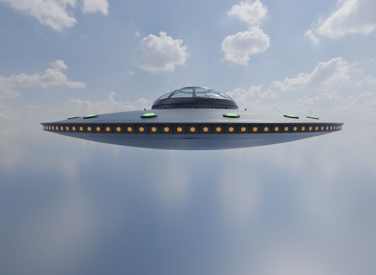 UFO - SpaceShip - Alien - Ovni - Extraterrestre - Nave Espacial 3D model_4