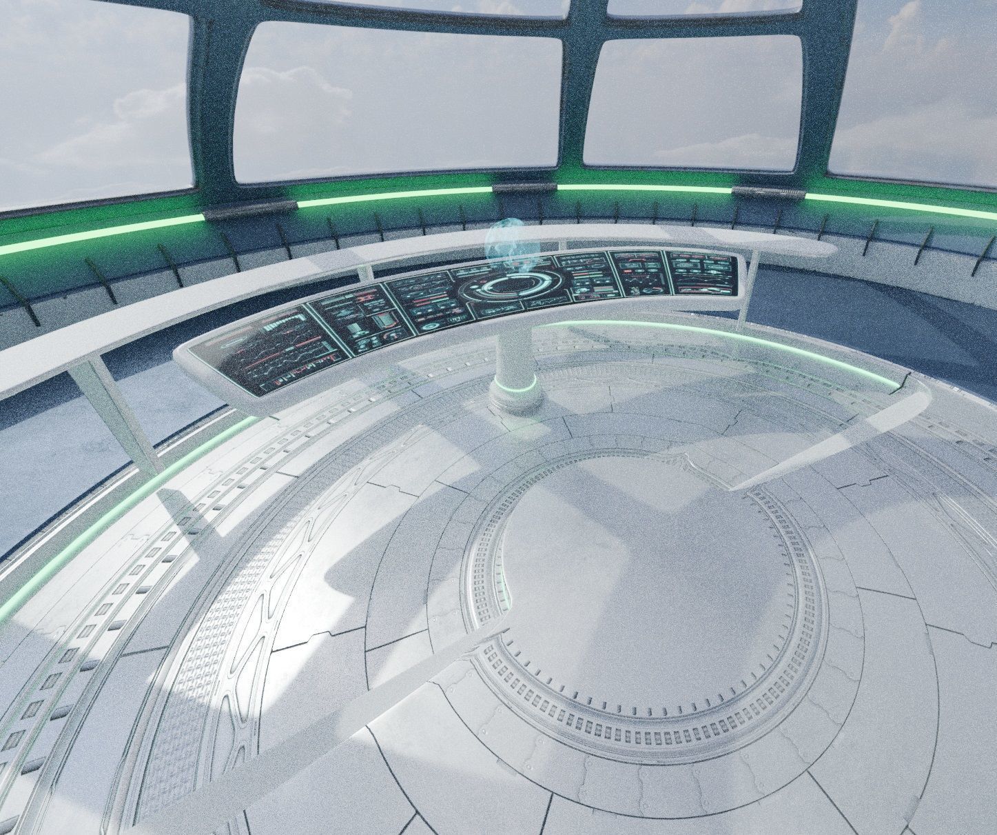 UFO - SpaceShip - Alien - Ovni - Extraterrestre - Nave Espacial 3D model_16