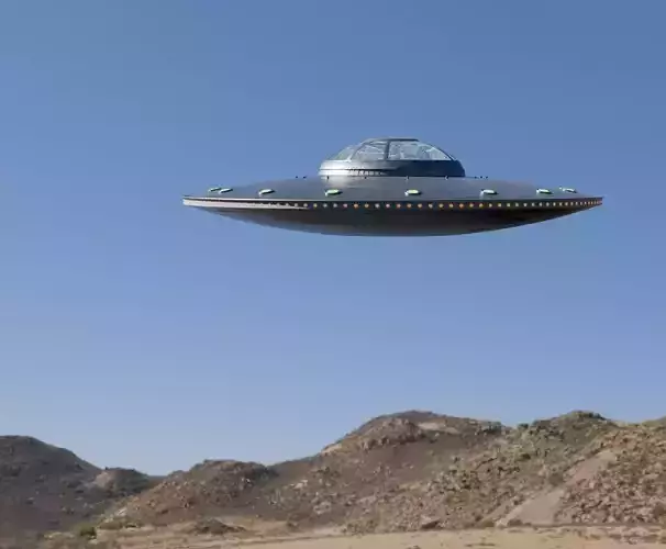 UFO - SpaceShip - Alien - Ovni - Extraterrestre - Nave Espacial 3D model