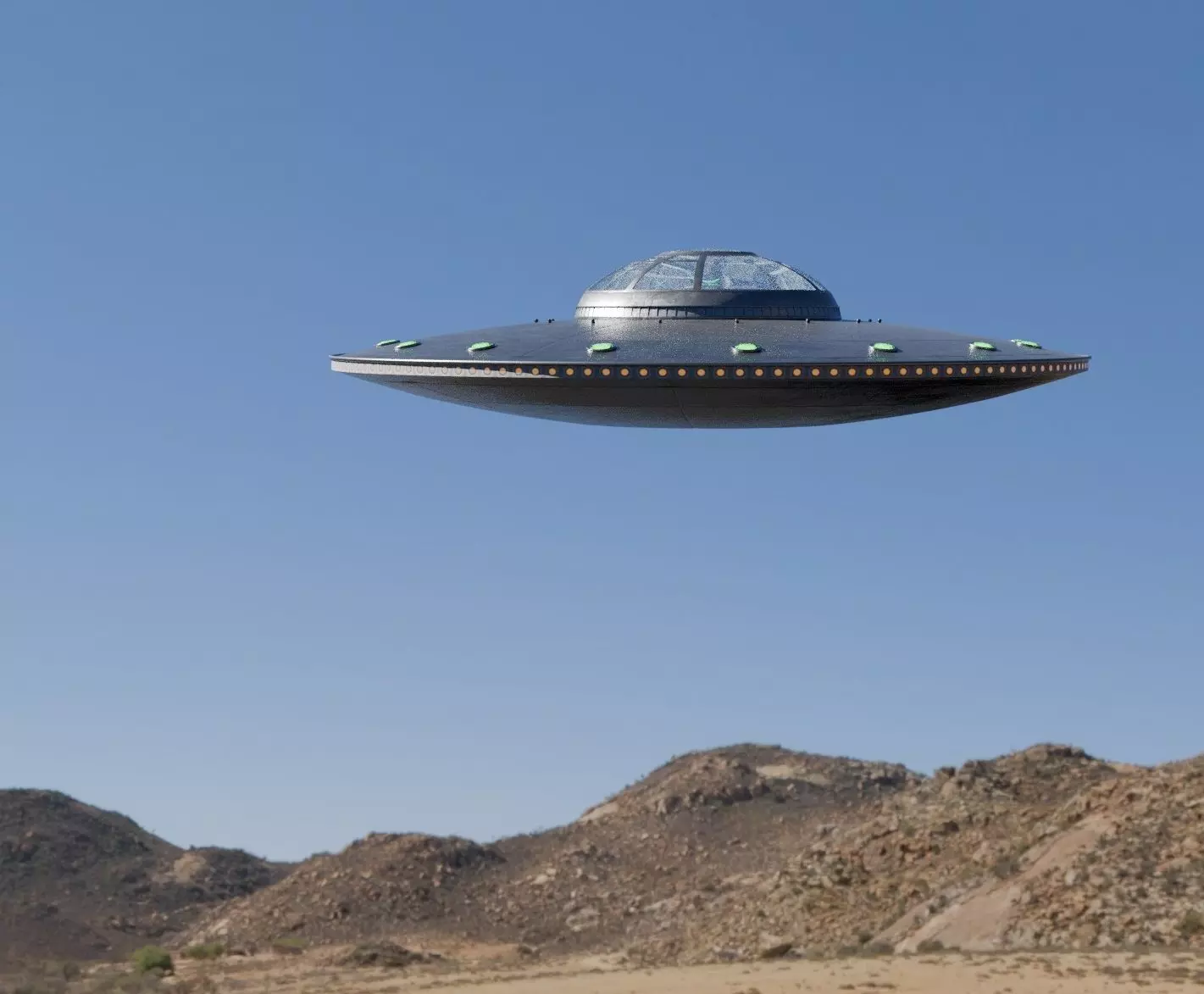 UFO - SpaceShip - Alien - Ovni - Extraterrestre - Nave Espacial 3D model_0