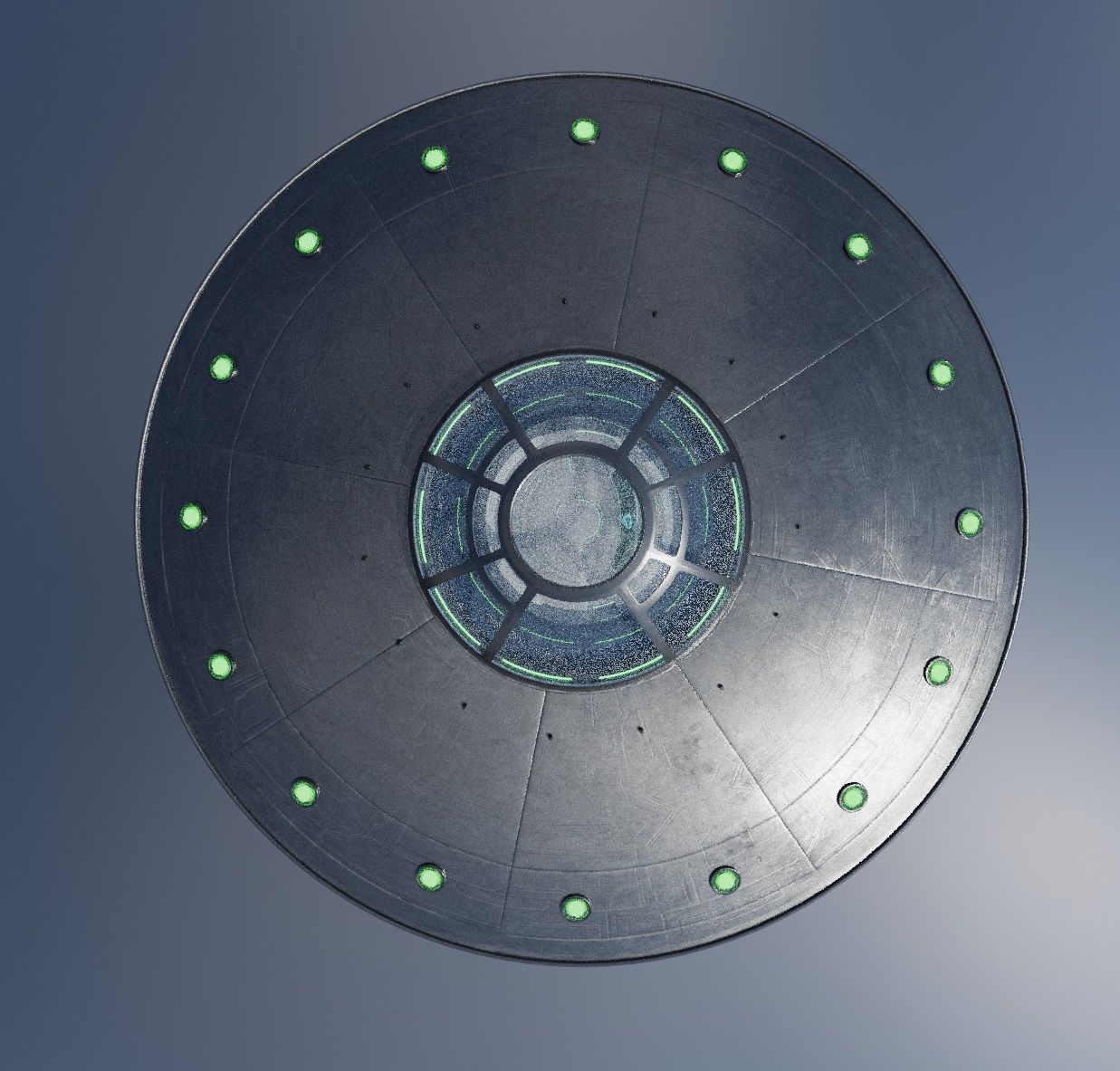 UFO - SpaceShip - Alien - Ovni - Extraterrestre - Nave Espacial 3D model_6