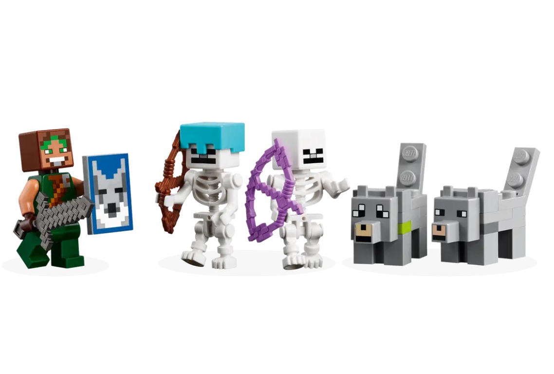 PixelBricks3D - The Wolf Stronghold 3D print model_4